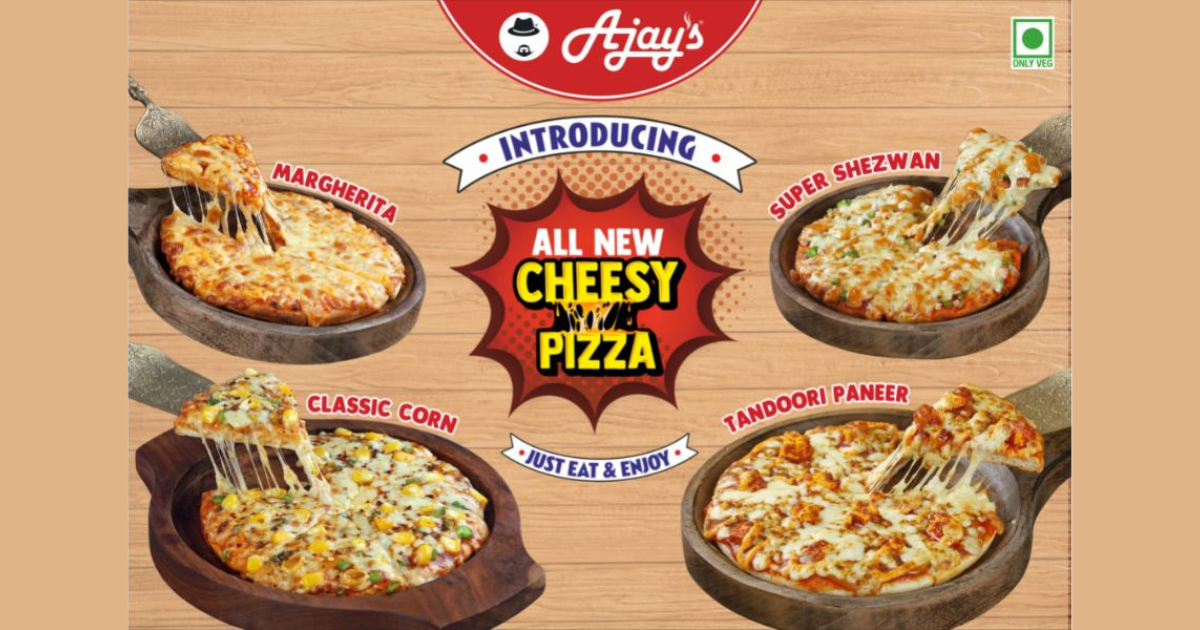 QSR Startup Ajay’s new range of cheesy pizzas launched as New Year gift for customers